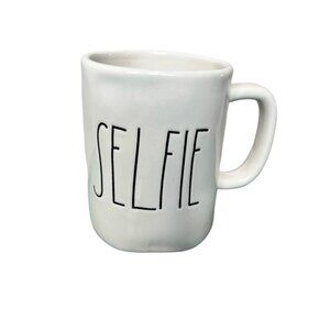 Rae Dunn M Stamped Selfie Mug BNWT